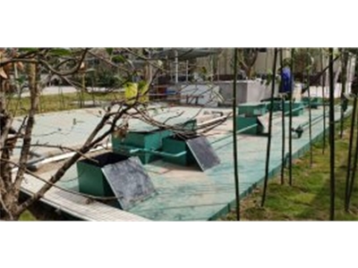 湖北荊州豆制品廠(chǎng)污水處理現(xiàn)場(chǎng)