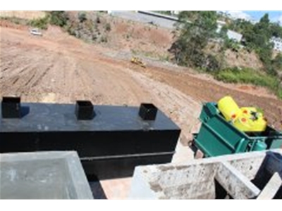 云南地埋氣浮安裝現(xiàn)場(chǎng)