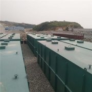 農(nóng)村一體化生活污水處理現(xiàn)場