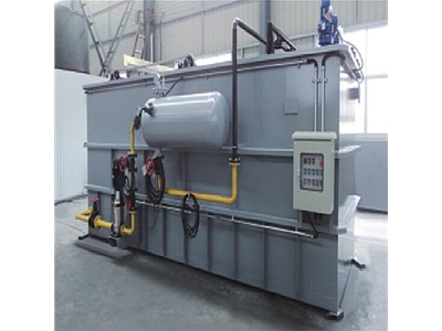 客戶工廠氣浮機調(diào)試完成