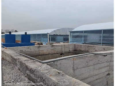 江西上饒餐廚垃圾污水處理安裝現(xiàn)場(chǎng)