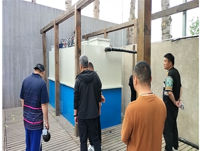 北京某物業(yè)管理公司設(shè)備安裝現(xiàn)場(chǎng)