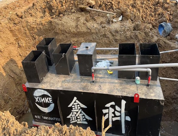 武漢湖州高速收費站污水處理設備