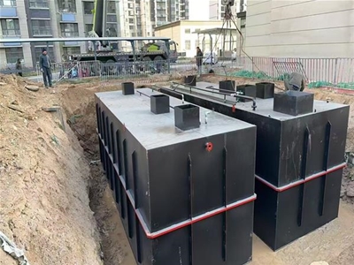 濟南章丘秀水污水處理設(shè)備安裝現(xiàn)場