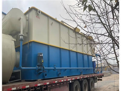 洗衣污水處理氣浮機(jī)設(shè)備