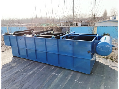 五金電鍍廢水處理氣浮機設(shè)備