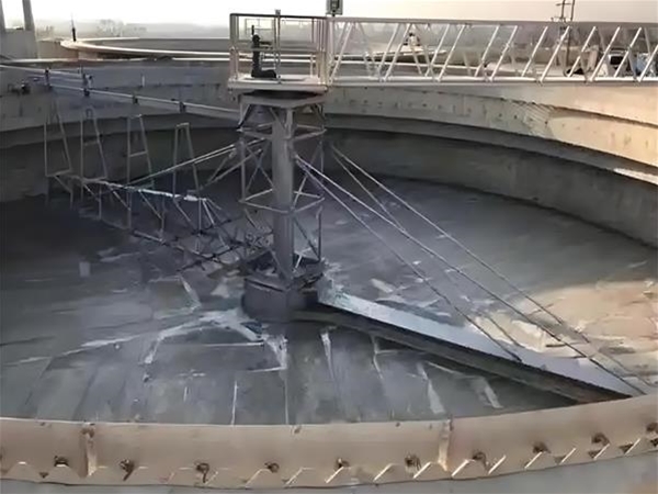 半橋式中心傳動刮泥機